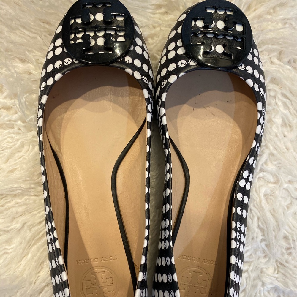Tory Burch polka dot flats